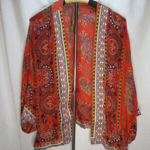 Women's Orange and Multi Other-top